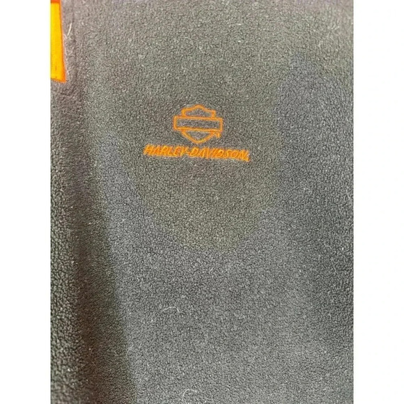 Harley-Davidson Quarter-Zip Fleece - Youth Size 12/14 - Picture 3 of 8